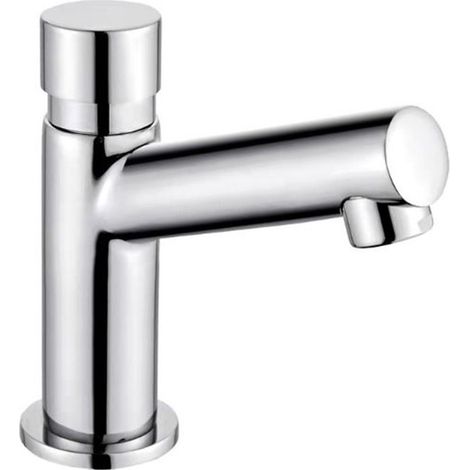 Rubinetto temporizzato lavabo ottone 1/2” M 6-10 s Tecom