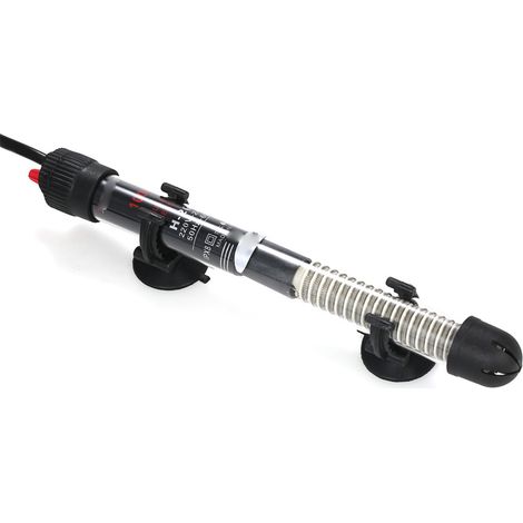 Résistance chauffante submersible pour aquarium en verre, réglage de la température, 220-240 V (1/4)