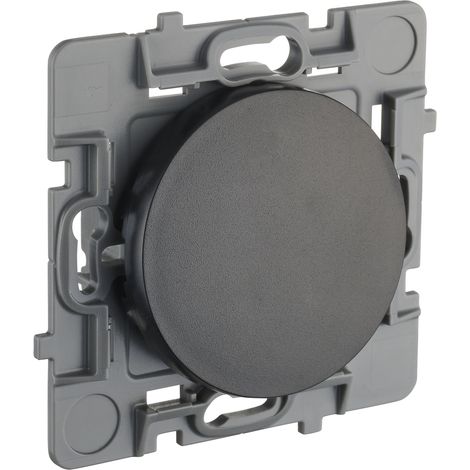 Debflex – Mécanisme va et vient noir – Prise de courant complète – Mode de pose encastré – Indice de protection IP20 – 2 pôles – 16A
