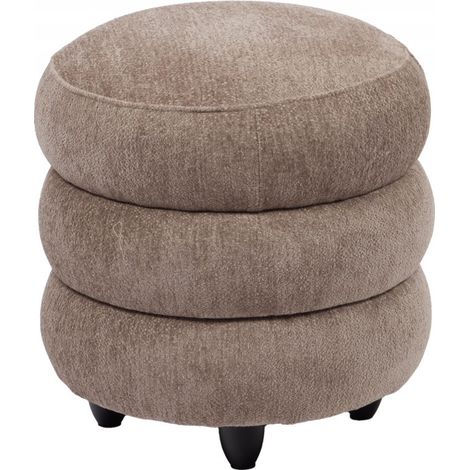 Amadeus - Pouf Nuage taupe 42 cm (1/4)