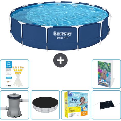 Bestway Steel Pro Rund - 396x84 cm - 7-teilig S234