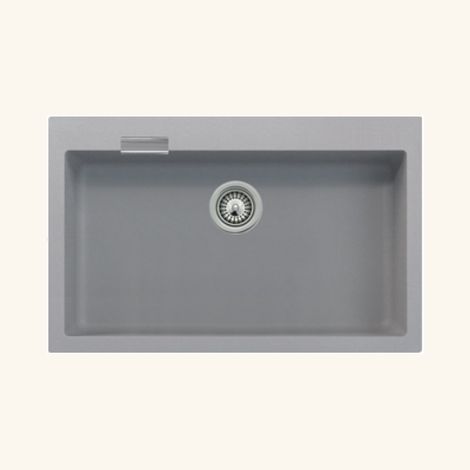 Évier granit gris Schock LOKTI 1 bac 790x500