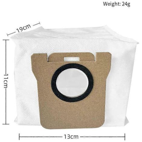 NALOOKAMIC Pièces de rechange pour aspirateur robot Xiaomi X20+/X20 Plus : brosse principale, brosse latérale, filtre, sac à poussière (1/4)