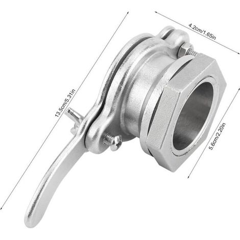 CSPARCV Honigschleuderhahn aus Edelstahl, Honigschleuder-Utensil für die Imkerei