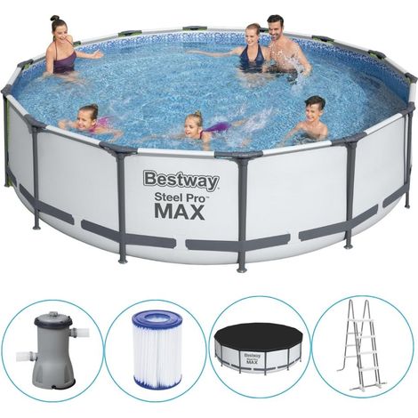 Bestway 56950 Rund Aufstellpool Stahl Pro Max 427x107 cm (1/5)