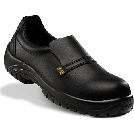 Zapato seguridad hidrofugado con puntera de composite S2+SRC+CI EN 20345 FAL IR40 LEVANTE NEGRO 42