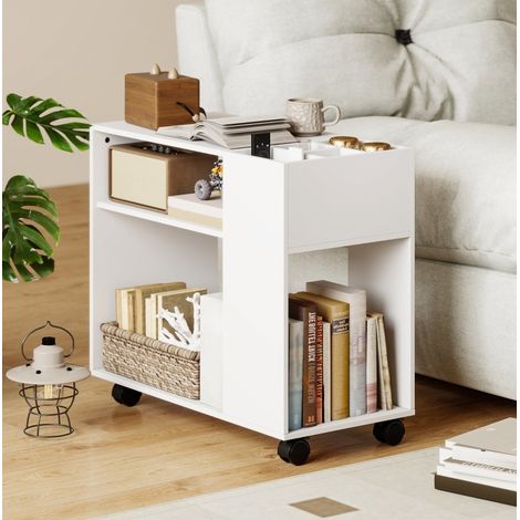 Mobile stampante con ripiani 70x34x60 cm OKMYHOME (1/5)