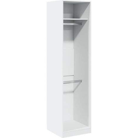 Maison Exclusive - Armadio Bianco 50x50x200 cm in Legno Multistrato