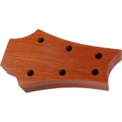 Boîte à médiators en bois massif naturel, étui portable et élégant, accessoire de guitare, cadeau (1/5)