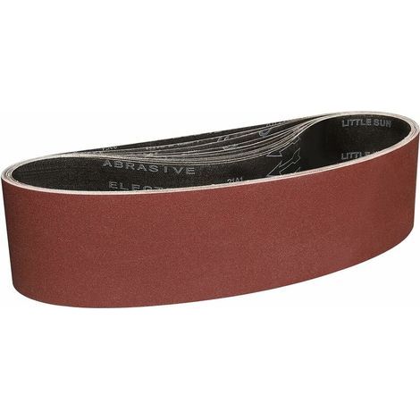 Bandes Abrasives 100x915 mm-10 Pièces de 120 Grain Bande Ponceuse pour Ponçage et Polissage avec Ponceuse à Bande Portable (1/5)