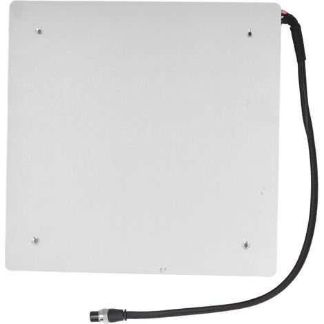 Plateau chauffant 3D 310x310x3mm aluminium 18A 220W pour CR10 10S DC12V (1/5)