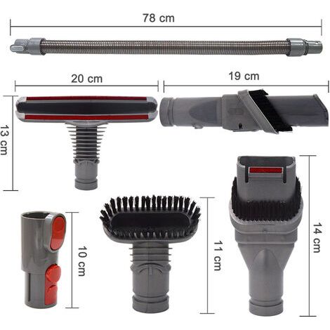 Kit Accessori 6 in 1 per Aspirapolvere Compatibile con Diverse Serie-AUTRES (1/4)