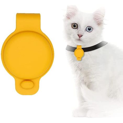 Collier en silicone pour chien et chat, étui de protection anti-perte (1/5)