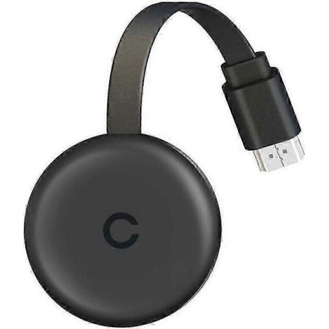 Clé TV HDMI sans fil, compatible avec Netflix et YouTube, appareil de streaming compact avec fonction de duplication d'écran Wi-Fi.
