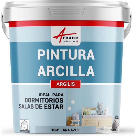 Pintura natural de arcilla para decorar dormitorio infantil - ARGILIS