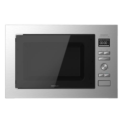 Cecotec Einbau-Mikrowellen mit Teller GrandHeat 2590 Built-In Steel Black (1/5)