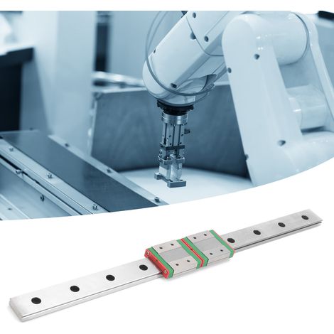 MGW12C-400-2R Linearführungsschiene mit vergrößertem Miniaturgleiter (1/5)