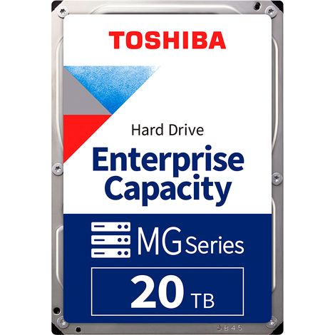 Toshiba MG Series disco duro interno 20 TB 7200 RPM 512 MB 3.5" SAS