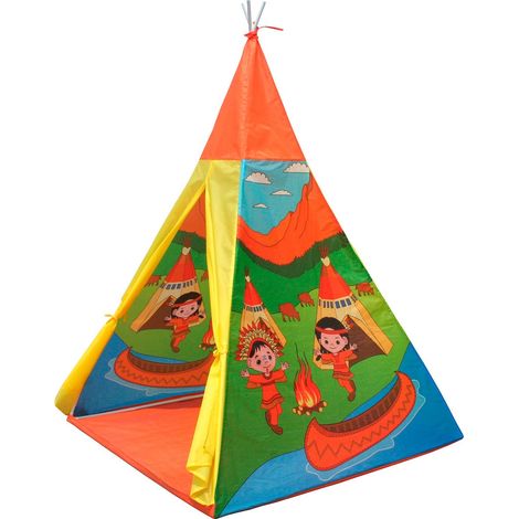 Tienda de campaña tipi 100x100x135 cm - Choza india