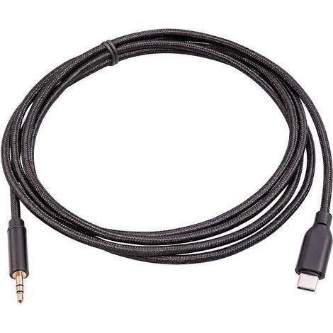 Câble audio auxiliaire USB-C vers 3,5 mm pour haut-parleurs et casque  câble audio auxiliaire 3,5 mm  câble stéréo USB Type-C vers casque 3,5 mm (2 m) (1/5)