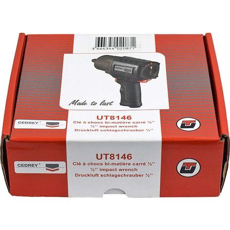 CLE A CHOCS REVOLVER 1/2'' COMPOSITE TWIN HAMMER CEDREY