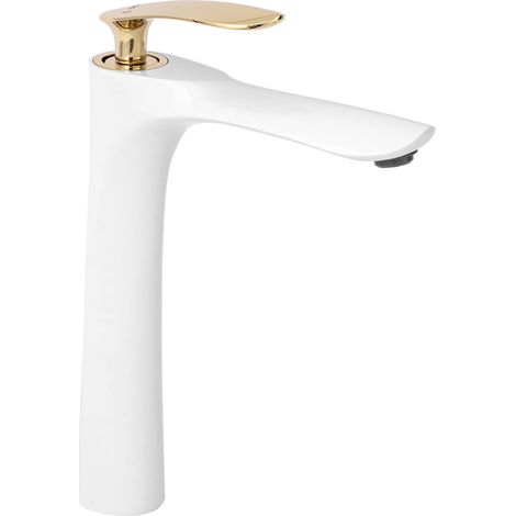 Basin faucet REA Orbit White Gold High (1/5)