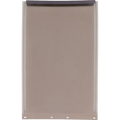 Toivize Paillasse de porte pour chien en TPU translucide extra-large, résistante, compatible avec les cadres en aluminium et en verre (61,8 x 35 cm) (1/5)