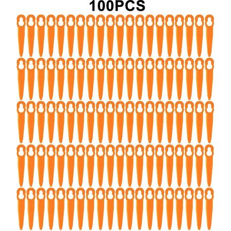 100/40 lames en plastique pour coupe-bordures sans fil FSA 45 - Accessoires de coupe pour outils de jardin - Pièces détachées