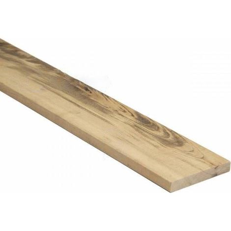 Lame de terrasse en bois exotique 21mm x 145mm – Muiracatiara Tigerwood – Classe 4 – Résistance aux zones humides – Séchée au four