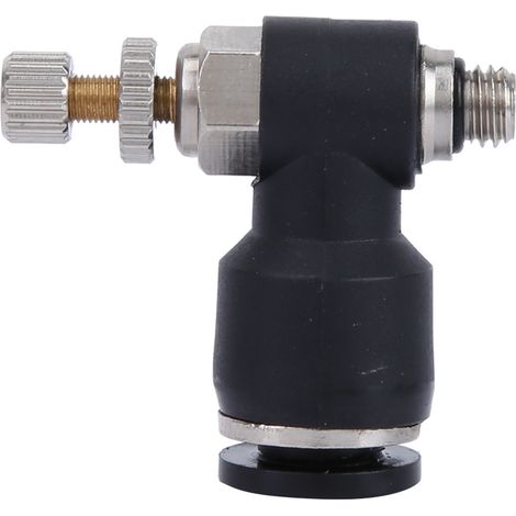 Buse laser CO2 pour machine de découpe, vanne de gaz réglable (tuyau d'air 6mm, filetage M5) (1/5)