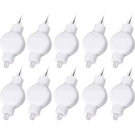 Lot de 10 Mini lanterne,LED,Pile,Lanterne papier,Ballon,Décoration mariage (1/5)