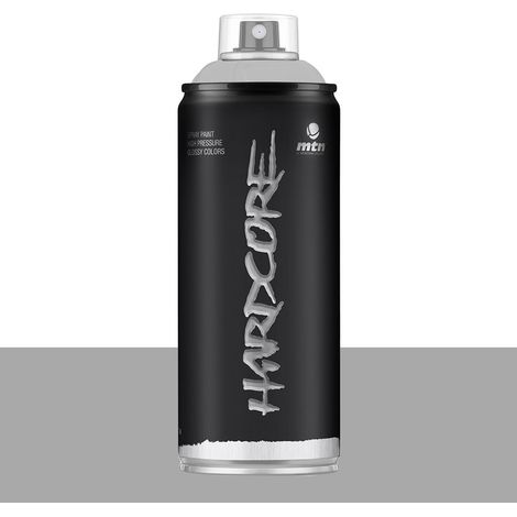 Bombe de peinture aérosol MTN Hardcore Gris matière (RV-262) 0,4 L