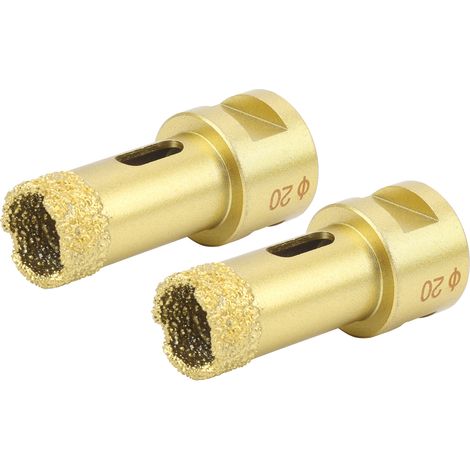 forets diamantés M14 de 20 mm pour le perçage du marbre et du béton. (1/5)