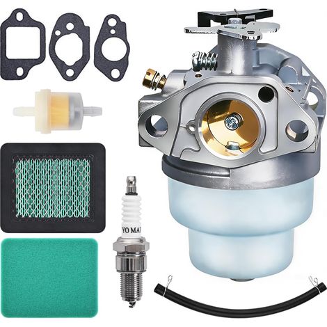 Carburateur pour GCV160 GCV135 GC160 GC135 GCV160-OHC Moteur et Tondeuse, Carbu GCV 160 Tondeuse à Gazon Kit Carburateur avec Joint, Bougie, Filtre à Air (1/5)