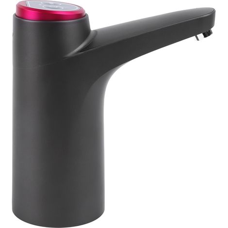 Distributeur d'eau automatique sans fil pour bidon, pompe à eau électrique intelligente, verseuse de baril, noir (1/5)