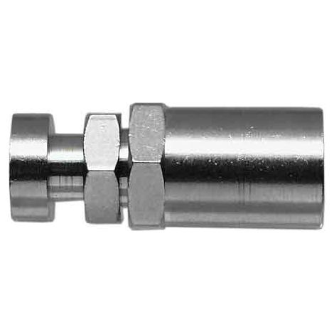 Attacco a Baionetta con Portagomma Ø 6 x 14 mm Spiralflex 10 Pezzi (1/2)