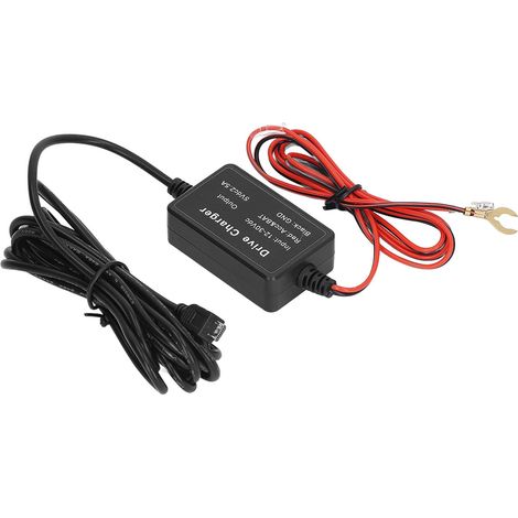 Kit de câblage pour caméra embarquée haute sécurité, surveillance 24h/24, compatible avec caméra de rétroviseur, GPS et détecteur de radar MICRO (1/5)