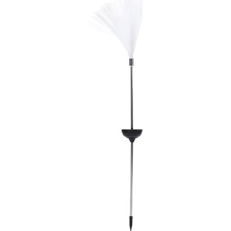 Lampe solaire extérieure pour jardin, pelouse et décoration à fibre optique (1/5)