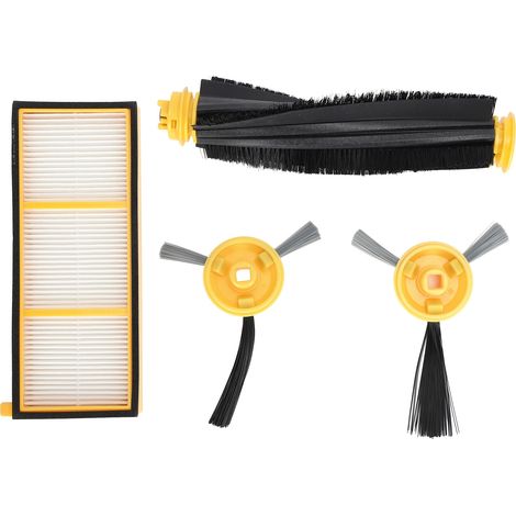 Ersatzteilset für Shark RV750 RV700: Hauptbürste, Seitenbürsten und Filter (1/5)