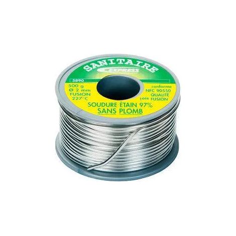 Bobine Sn97 Cu3 2mm 500gr (1/5)