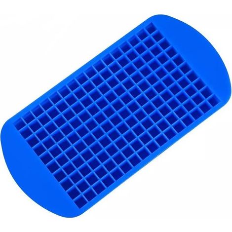 Moule à glaçons allongé, en silicone alimentaire, pour réfrigérateur, compartiment congélateur, grand bac à glaçons, bac à glaçons en silicone. (1/4)