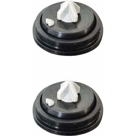 Lot de 2 Rondelles de Diaphragme en Caoutchouc de Rechange Compatibles,Rondelles de Diaphragme de Soupape,Membrane pour Robinet Flott,Valves à Flott,Membrane Joint pour Robinet Flott, (1/4)
