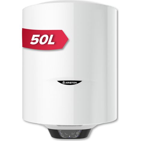 Chauffe-eau électrique, Ariston Pro 1 Eco, 50 litres Vertical mural - 15% d'Économie d'Énergie