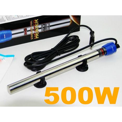 Trade Shop - Calentador Termostato De 500w Para Acuario Con Regulador De Temperatura -