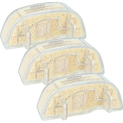 vhbw 3x Anti-Calc Filter Cartridge compatible with Rowenta Steam Power VP6557RH / 4Q0 Steam Cleaner (1/5)