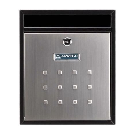 Buzon Interior 310X260X90Mm Vertical Arregui Acero Inox Mira V1305 (1/5)
