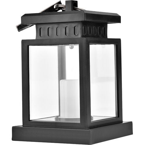 Lanterne murale solaire LED d'extérieur pour jardin, clôture ou pelouse. (1/5)
