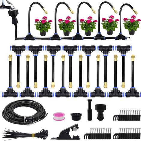 Watering System 15 m 15 Nozzles 360° for Lawn (1/5)