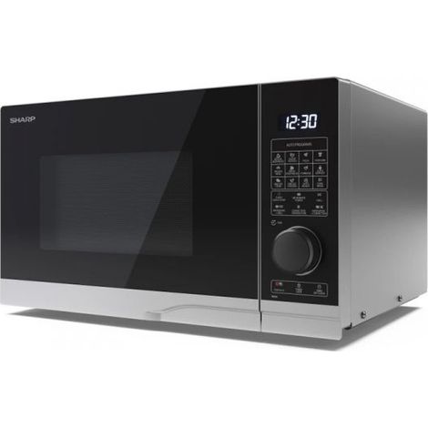 Sharp YC-PG284AE-S Forno a Microonde con Grill 28 L 900 W 10 Livelli Scongelamento ECO colore Argento (1/5)
