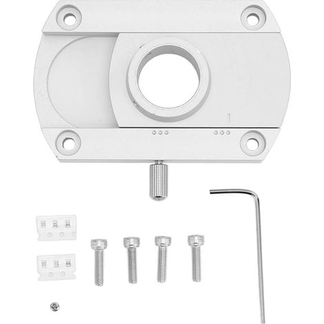Bras de conversion HiFi 20mm alésage intérieur en alliage d'aluminium pour platine vinyle LP, pièce de rechange pour tourne-disque. (1/5)